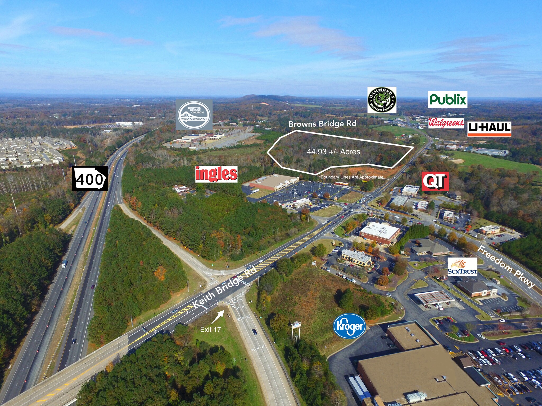 3075 Keith Bridge Rd, Cumming, GA for sale Aerial- Image 1 of 1