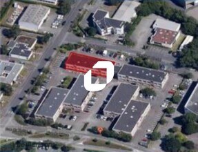 Carquefou - Aerial map view