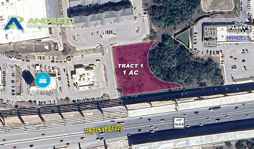 N Loop 1604 W At Vance Jackson, San Antonio, TX for sale - Aerial - Image 3 of 4