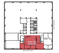 250 E Wisconsin Ave, Milwaukee, WI for lease Floor Plan- Image 1 of 1