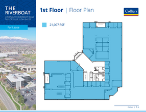 4393 S Riverboat Rd, Salt Lake City, UT for lease Floor Plan- Image 2 of 2