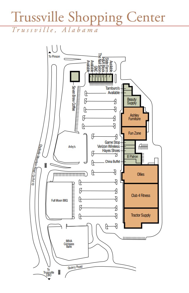 5954-5980 Chalkville Rd, Birmingham, AL for lease Site Plan- Image 1 of 1