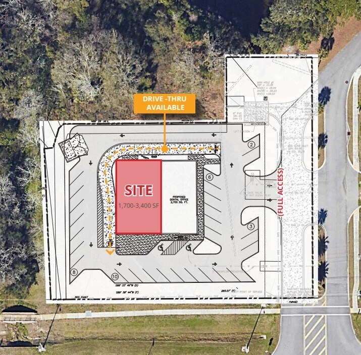 45 Village Crossing Ct, Saint Augustine, FL for lease Site Plan- Image 1 of 1