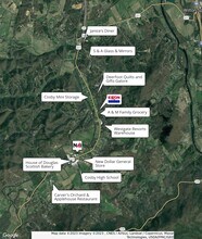 3297 Cosby Hwy, Cosby, TN - AERIAL  map view