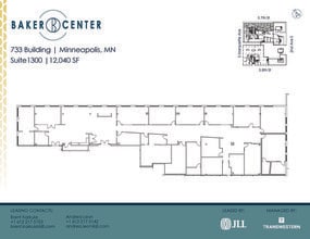 733 Marquette Ave, Minneapolis, MN for lease Floor Plan- Image 2 of 2