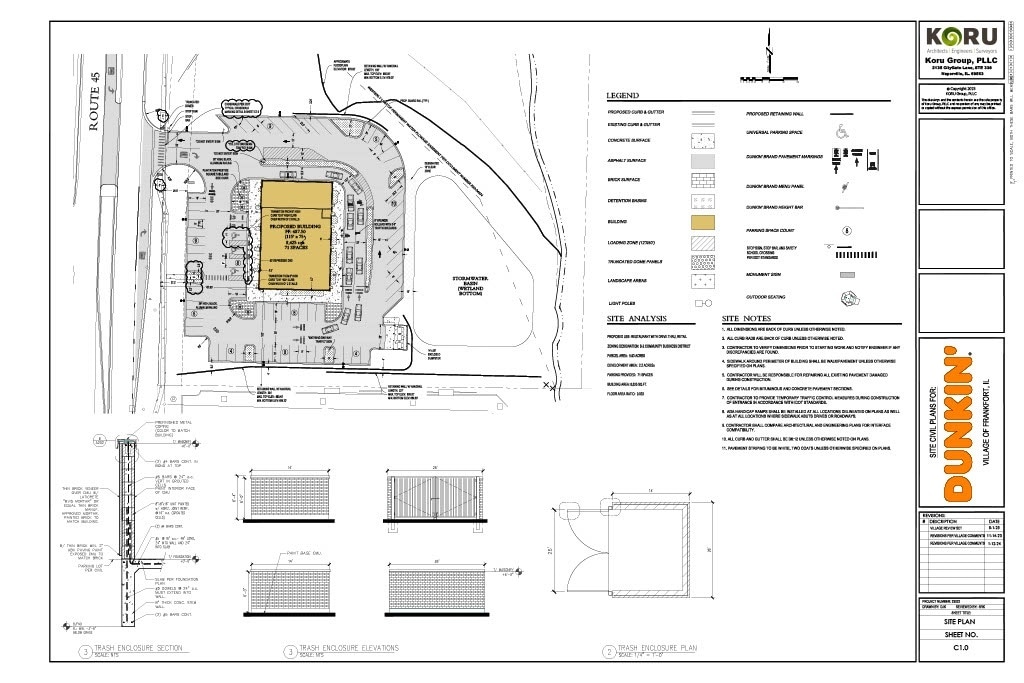 20400 S La Grange Rd, Frankfort, IL for lease Site Plan- Image 1 of 1