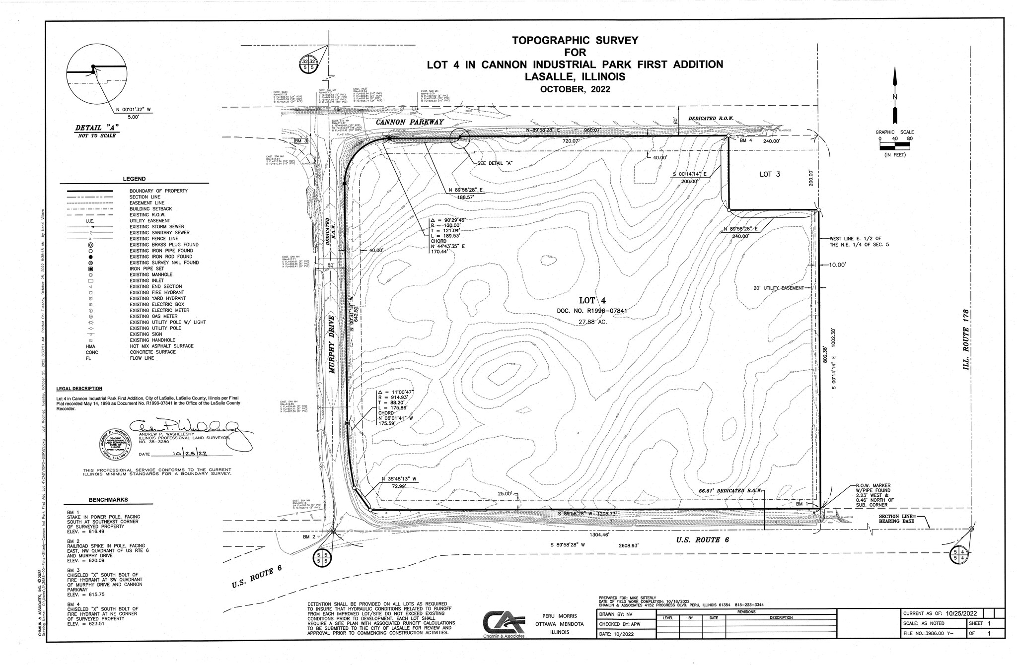 760 Progress Pky, La Salle, IL for sale Plat Map- Image 1 of 9