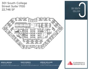 301 S College St, Charlotte, NC for lease Floor Plan- Image 1 of 1