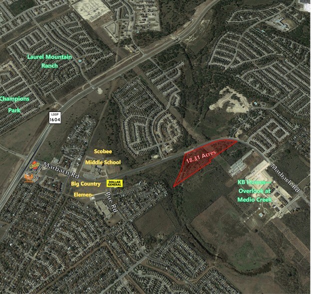 Marbach Rd & 1604 Hwy, San Antonio, TX for sale - Building Photo - Image 1 of 1