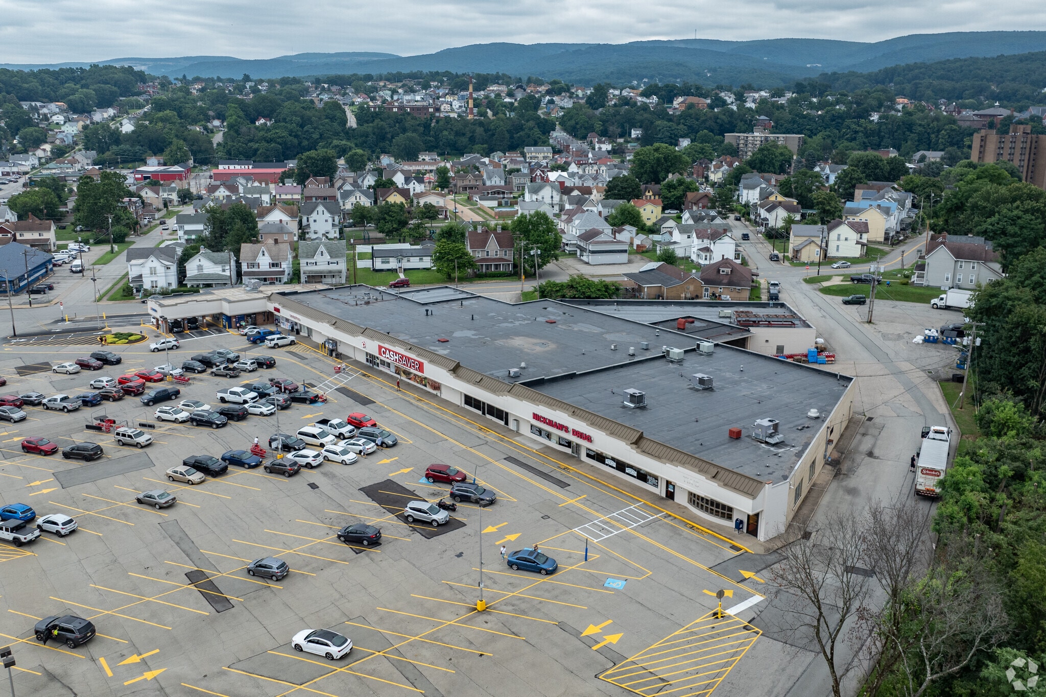 Rte 119 @ York Ave, Connellsville, PA for lease Aerial- Image 1 of 7