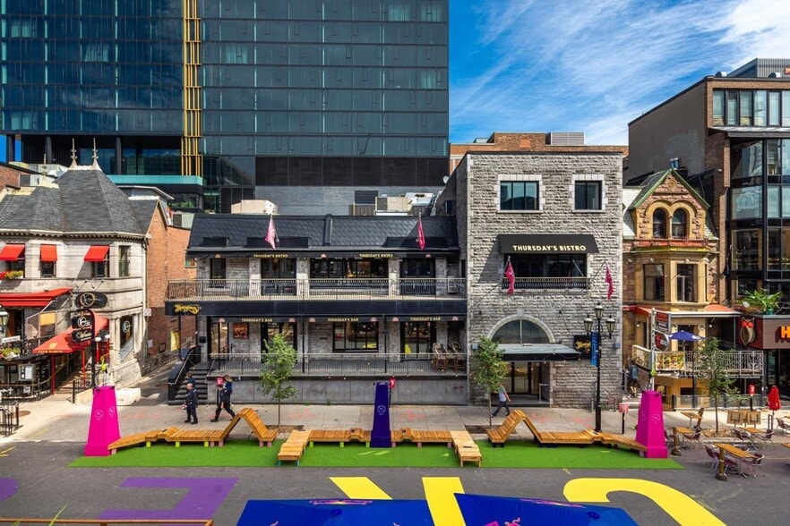 1441-1449 Rue Crescent, Montréal, QC for lease - Building Photo - Image 2 of 8