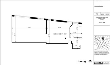 1337-1341 Wellington St W, Ottawa, ON for lease Floor Plan- Image 1 of 1