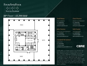 444 S Flower St, Los Angeles, CA for lease Floor Plan- Image 1 of 1