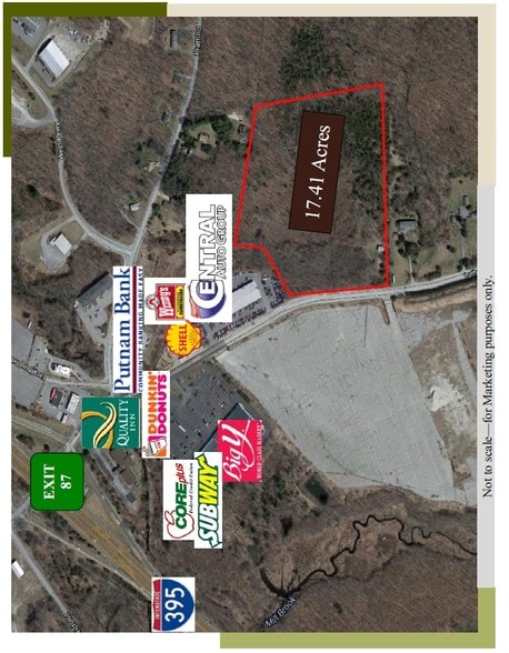 128 Lathrop Rd, Plainfield, CT for sale - Aerial - Image 2 of 3