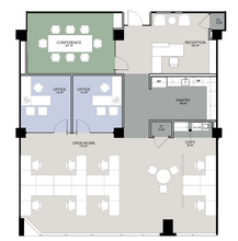 1667 K St NW, Washington, DC for lease Floor Plan- Image 1 of 1