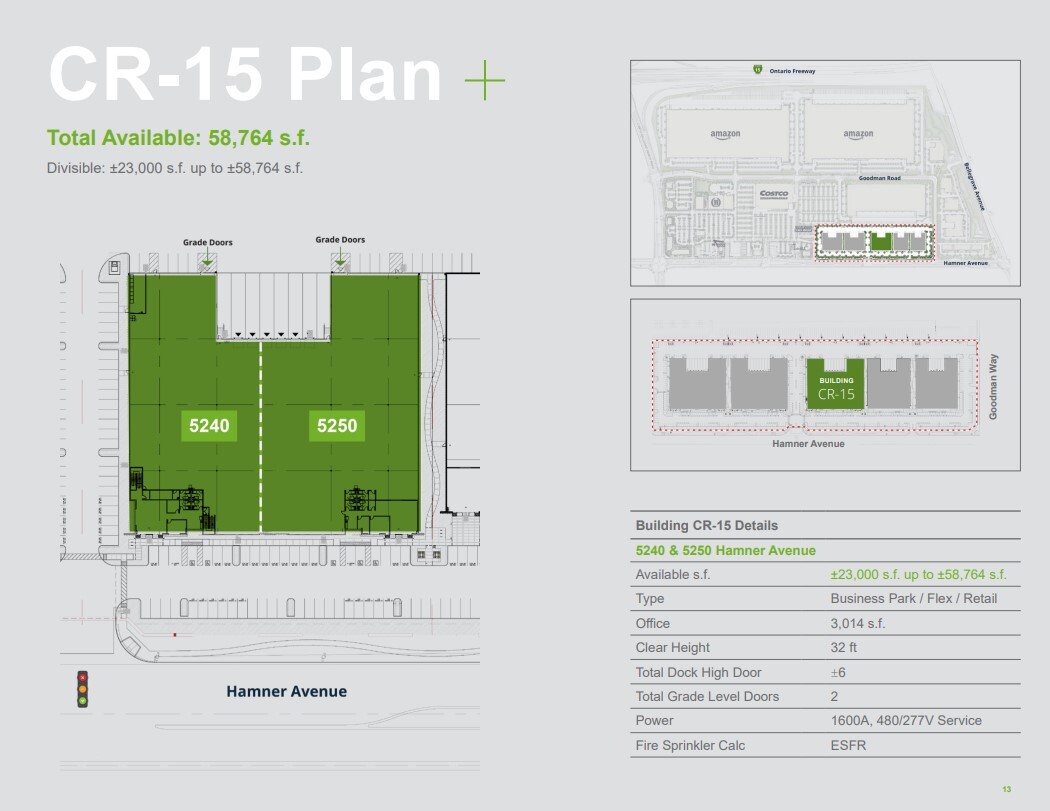 5200-5210 Hamner, Eastvale, CA for lease Floor Plan- Image 1 of 1