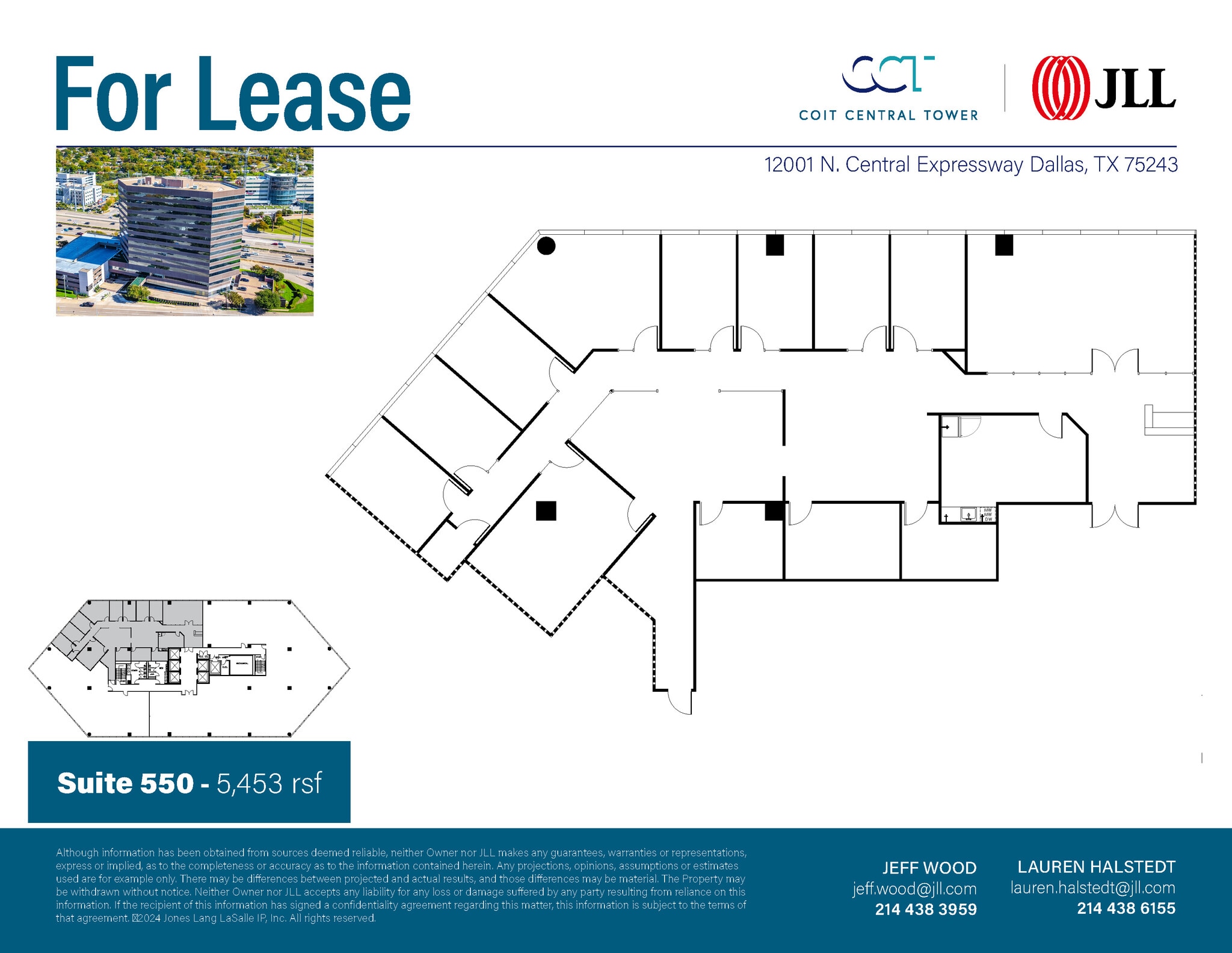 12001 N Central Expy, Dallas, TX for lease Floor Plan- Image 1 of 2