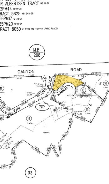 101 Park Pl, San Ramon, CA for sale - Plat Map - Image 1 of 1