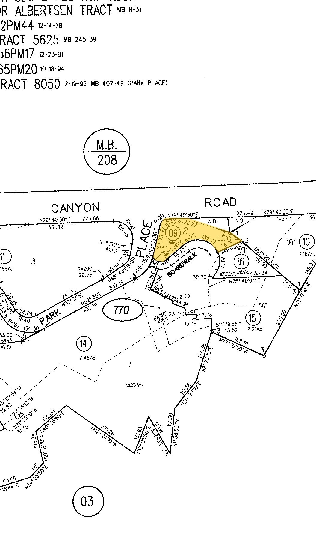 101 Park Pl, San Ramon, CA for sale Plat Map- Image 1 of 1