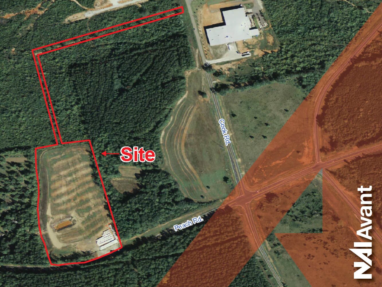 E Peach Rd, Ridgeway, SC for sale Aerial- Image 1 of 1