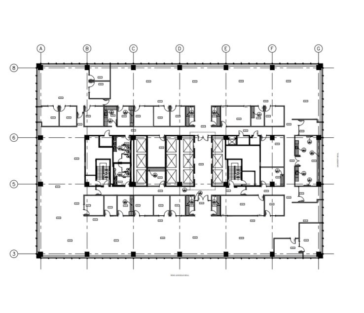 630 Boul René-Lévesque O, Montréal, QC for lease Floor Plan- Image 1 of 1