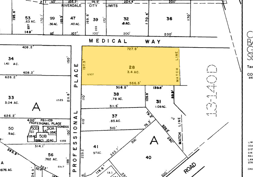 150 Medical Way, Riverdale, GA for lease - Plat Map - Image 3 of 18