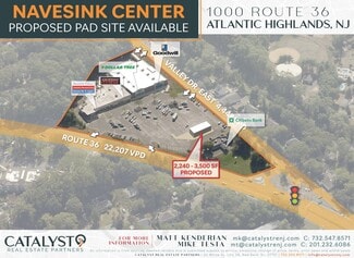 More details for 1000 1/2 NJ-36 Rt, Atlantic Highlands, NJ - Retail for Lease