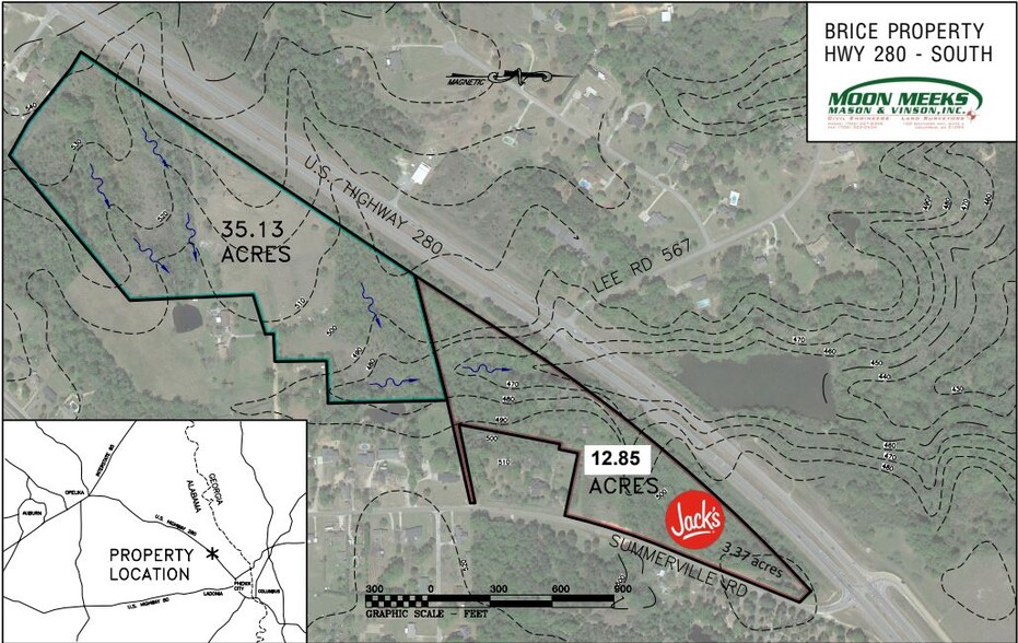 U.S. Hwy 280 6+/- acres, Smiths Station, AL for sale - Building Photo - Image 3 of 5