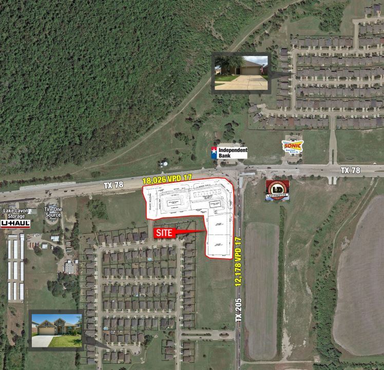 1000 Tx78, Lavon, TX 75166 Retail for Lease