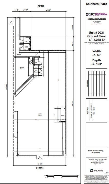 4200 S East St, Indianapolis, IN for lease Floor Plan- Image 1 of 3