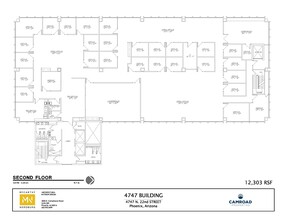 4747 N 22nd St, Phoenix, AZ for lease Floor Plan- Image 1 of 1