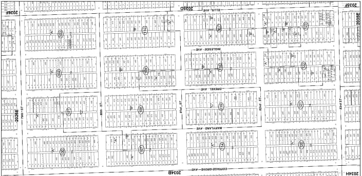 8038 S Drexel Ave, Chicago, IL for sale - Plat Map - Image 1 of 1