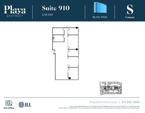 6100 Center Dr, Los Angeles, CA for lease Floor Plan- Image 1 of 1