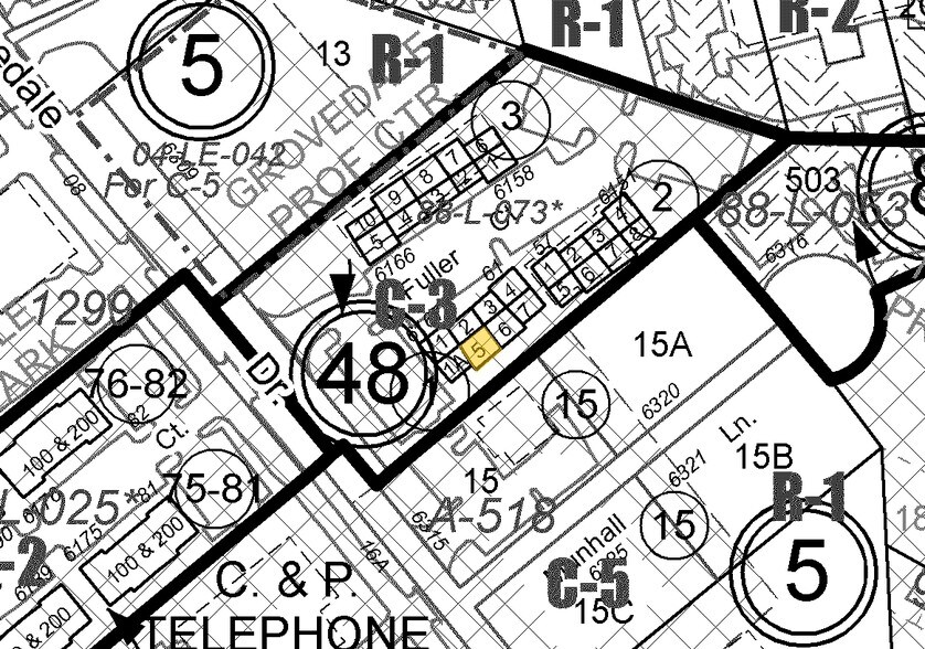 6161-6167 Fuller Ct, Franconia, VA for sale - Plat Map - Image 1 of 1