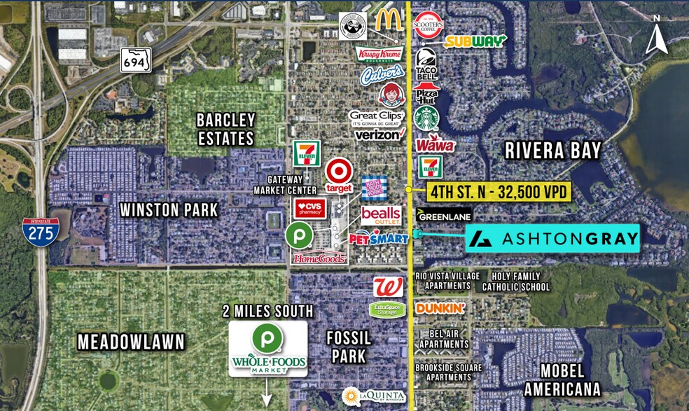 7925 4th St N, Saint Petersburg, FL for lease - Building Photo - Image 1 of 2