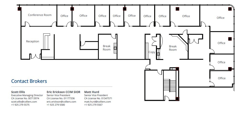 1800 Sutter St, Concord, CA for lease Floor Plan- Image 1 of 1