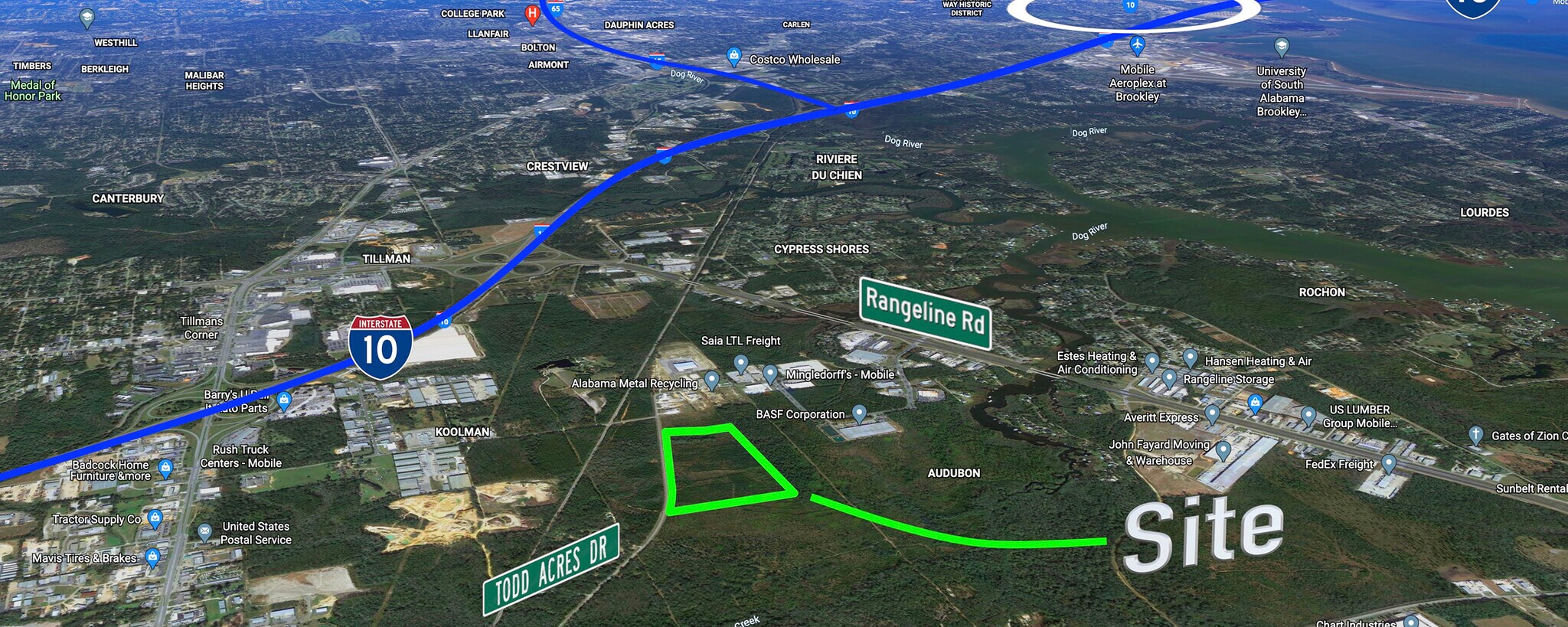 Todd Acres Dr & Kooiman Rd, Mobile, AL for sale Building Photo- Image 1 of 1