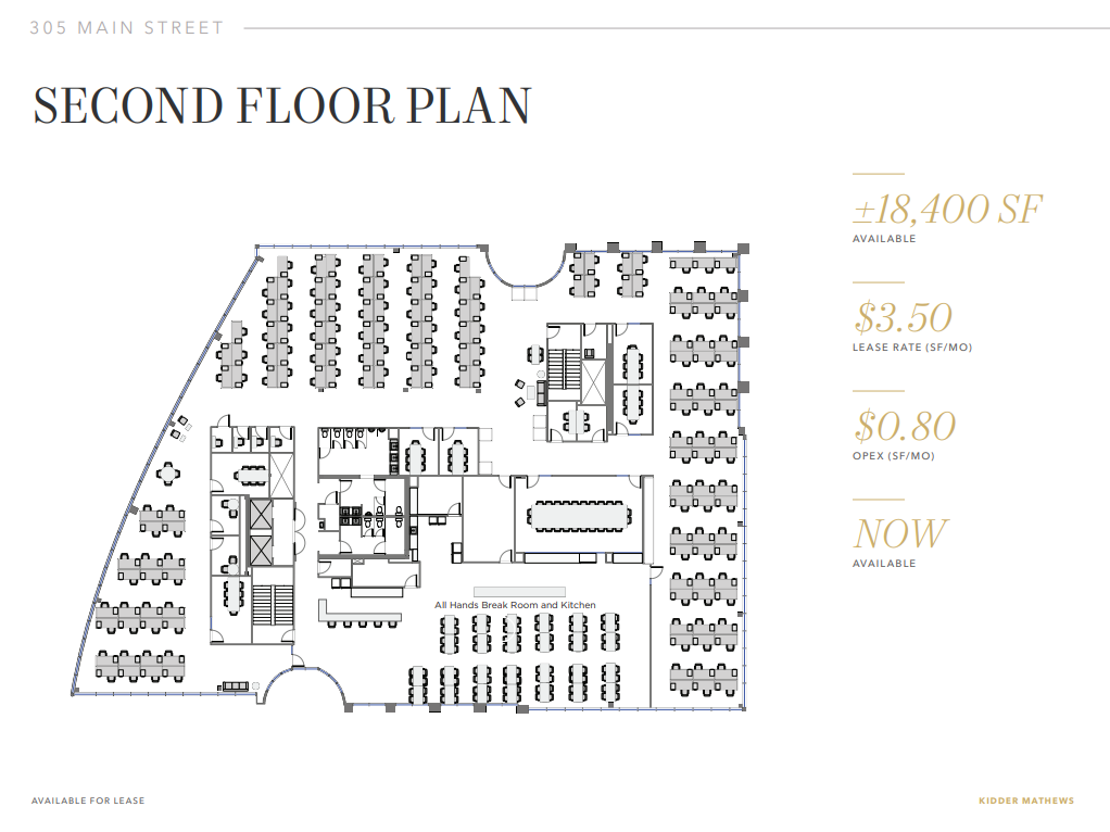 305 Main St, Redwood City, CA for lease Floor Plan- Image 1 of 1