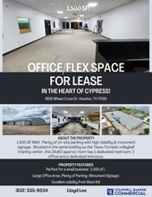 8835 Wheat Cross Dr, Houston, TX for lease Building Photo- Image 1 of 1