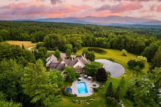 740 Edson Hill Rd, Stowe, VT - aerial  map view