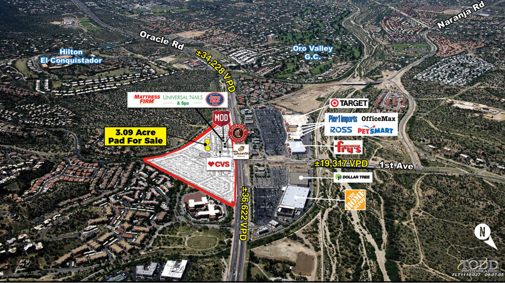 N Oracle & First Ave, Oro Valley, AZ for sale - Building Photo - Image 2 of 2