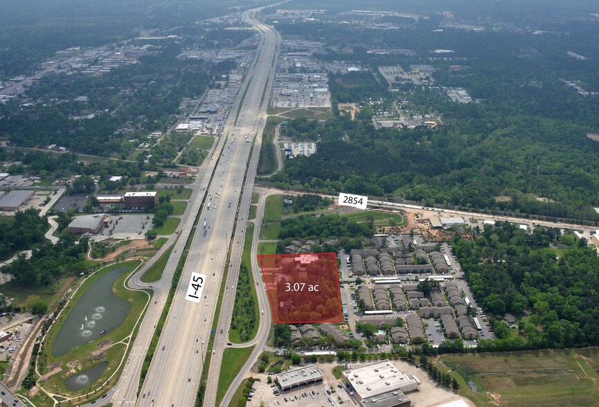 I-45 & Hwy 105, Conroe, TX for sale - Aerial - Image 1 of 1