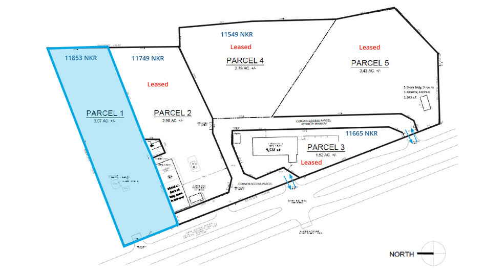 11853 New Kings Rd, Jacksonville, FL for lease - Site Plan - Image 2 of 2