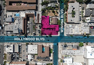 5140 Hollywood Blvd, Los Angeles, CA - AERIAL  map view - Image1