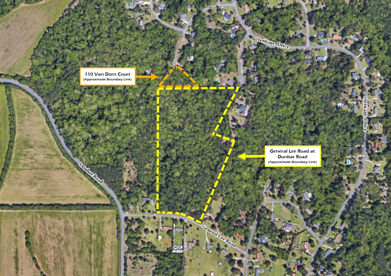 General Lee Road At Dunbar Rd, Warner Robins, GA for sale Aerial- Image 1 of 1