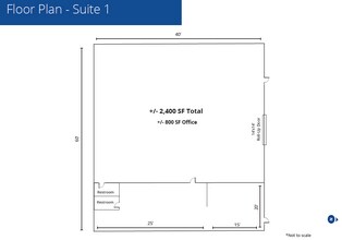 2825 Standard St, Bakersfield, CA for lease Floor Plan- Image 1 of 1