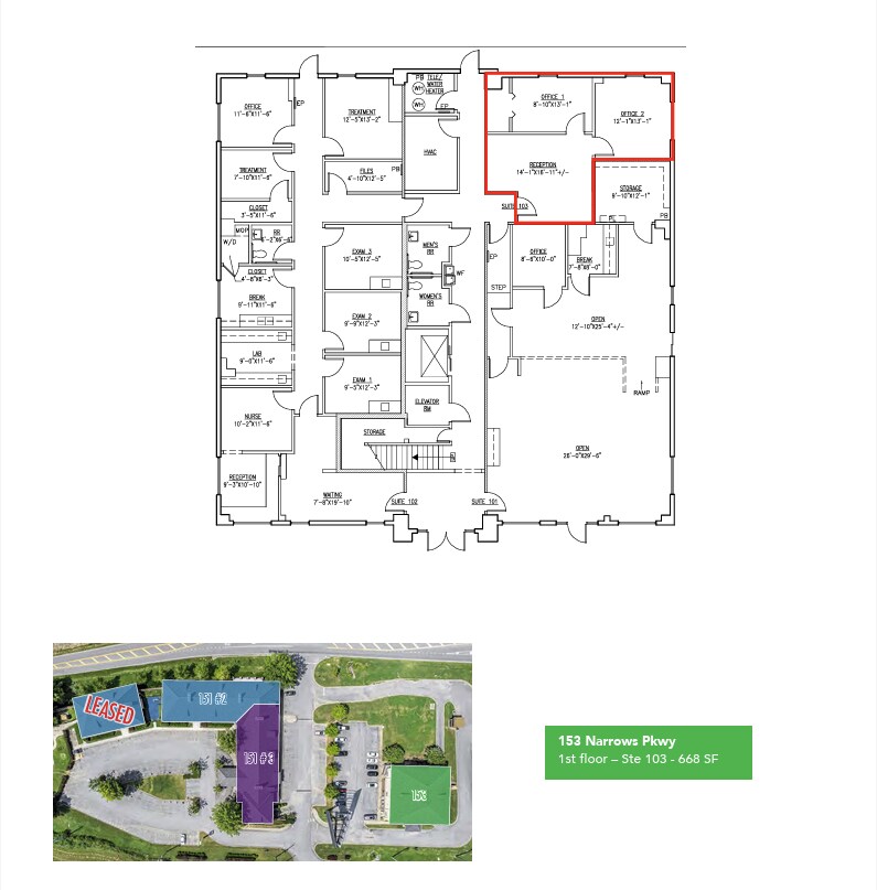 151 Narrows Pky, Birmingham, AL for lease Floor Plan- Image 1 of 1
