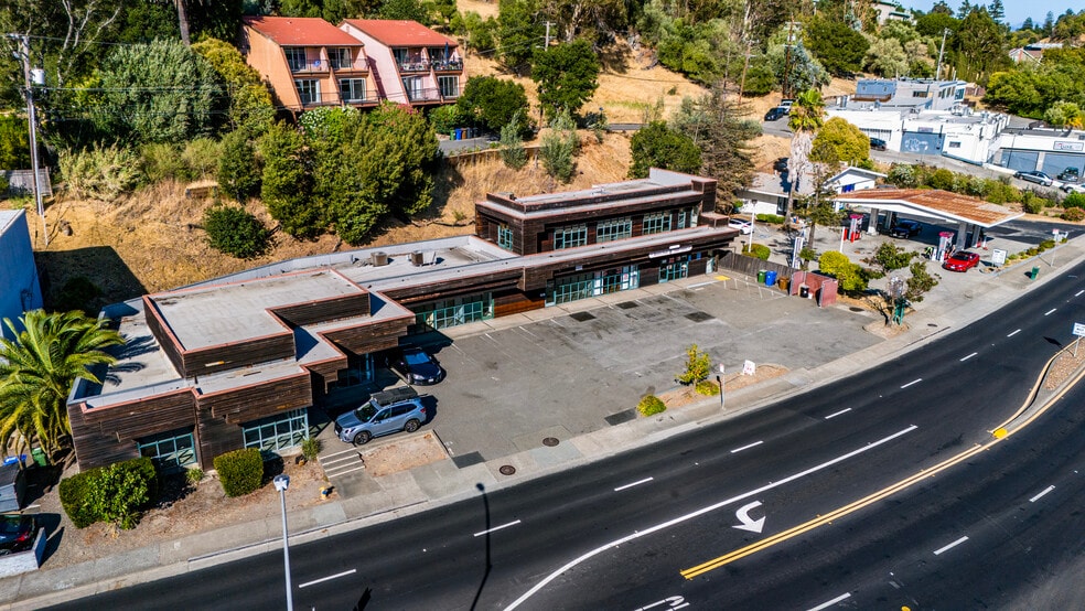 754 Sir Francis Drake Blvd, San Anselmo, CA for sale - Aerial - Image 2 of 6