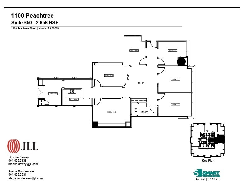 1100 Peachtree St NE, Atlanta, GA for lease Floor Plan- Image 1 of 1
