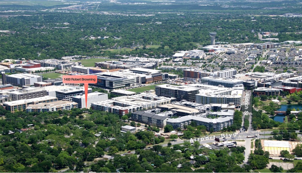 1400 Robert Browning St, Austin, TX for sale - Aerial - Image 3 of 3